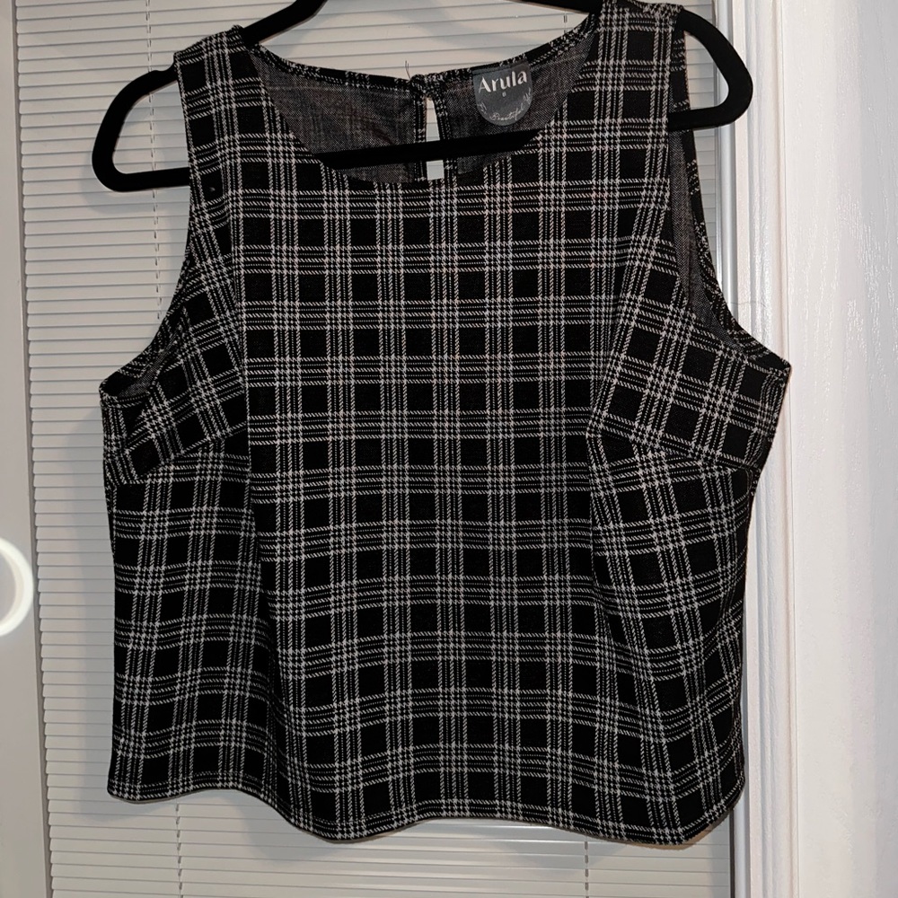 Arula Plaid Tank